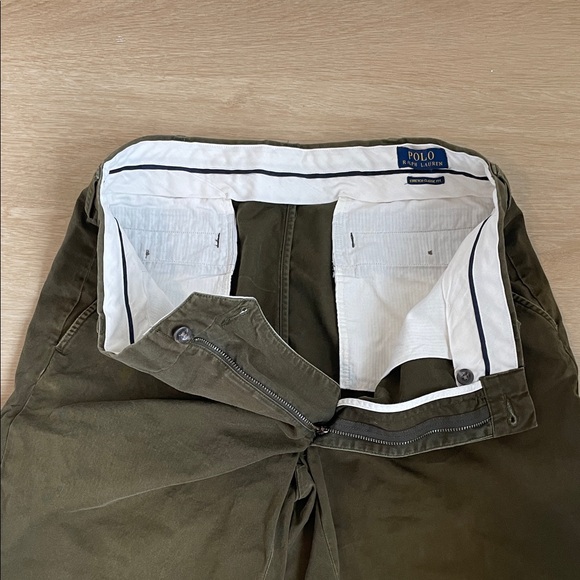 Polo by Ralph Lauren Men's Olive Chinos 35/30 - Picture 4 of 10